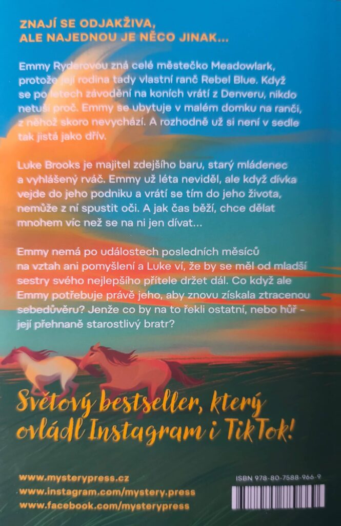 Láska v sedle zadní strana