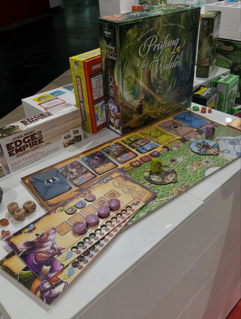Norimberk Spielwarenmesse - Zkouška lesa
