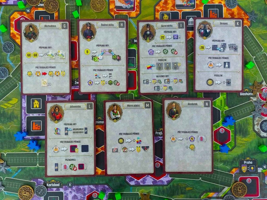 Nukleum Výzkumný energetický ústav - karty přípravy sólo hry