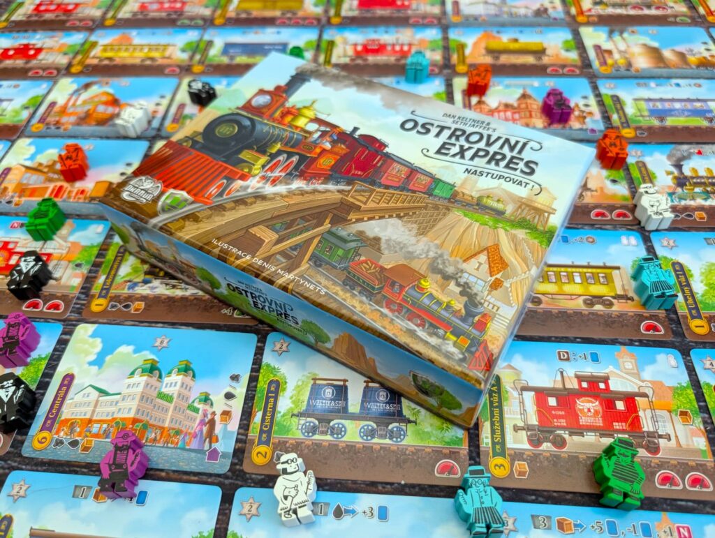 Ostrovní Expres: Nastupovat! - desková hra