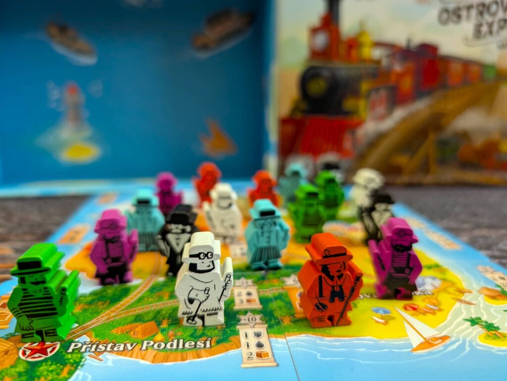 Ostrovní Expres: Nastupovat! - figurky cestujících
