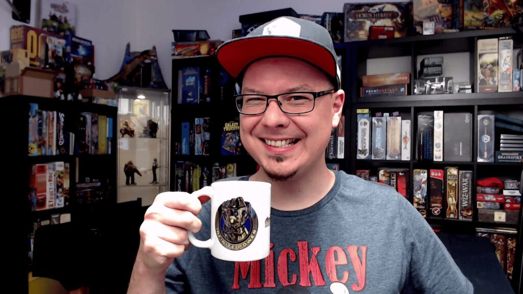 Petr Čáslava - portrét s kafíčkem