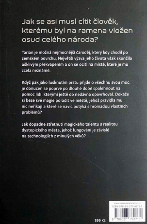 Rozdělné město - zadní strana