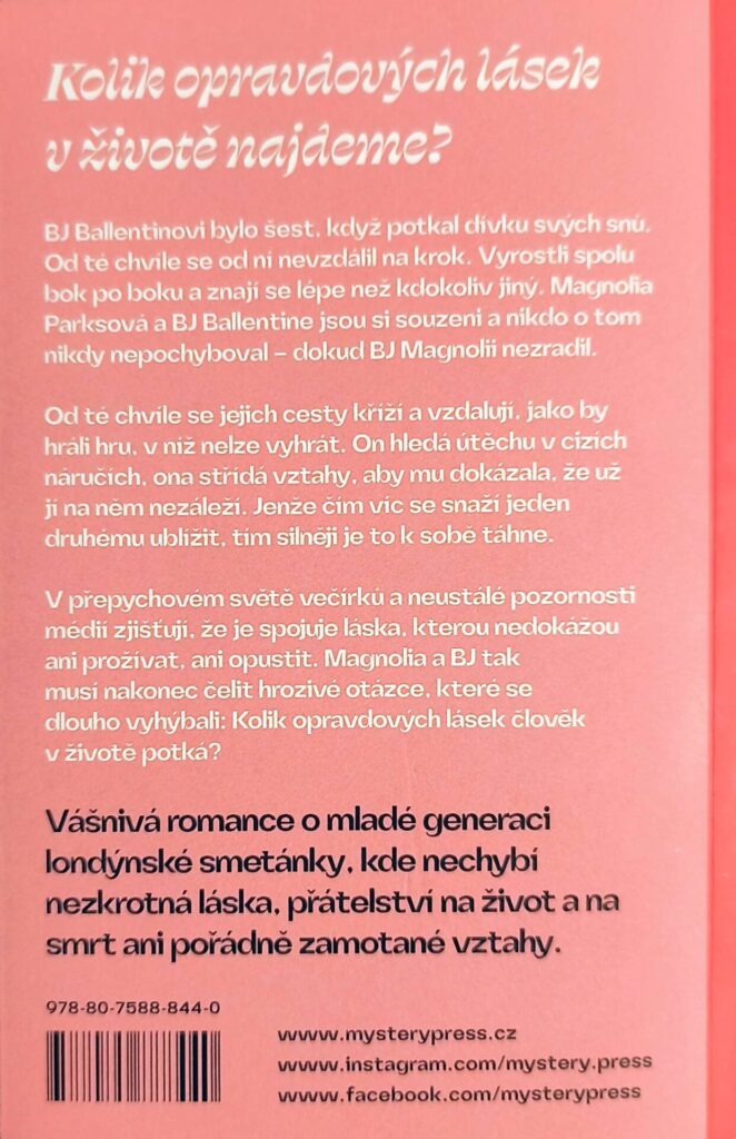 S tebou i bez tebe zadní strana