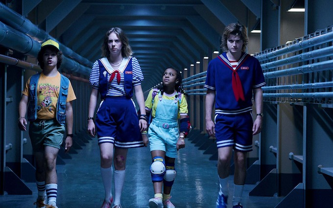 Stranger Things - děti a teenageři