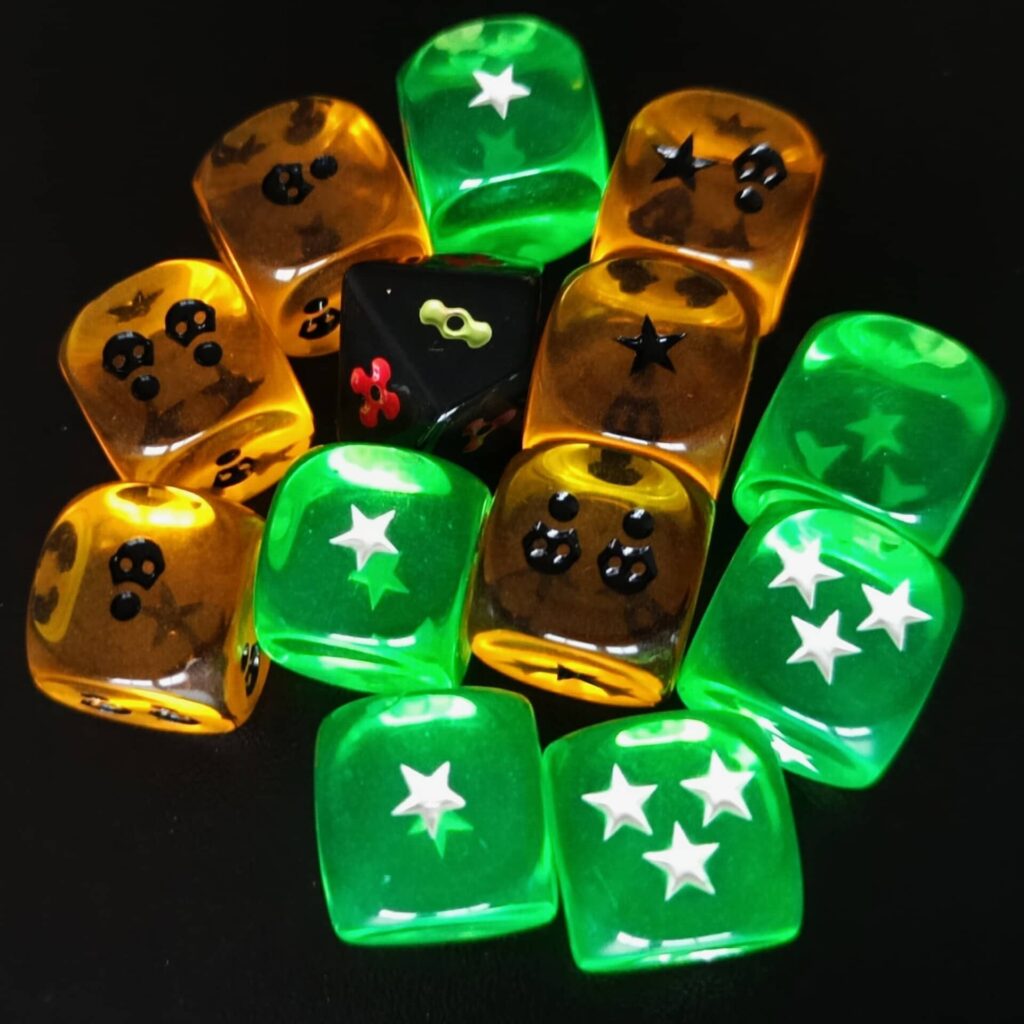 Stalker Desková hra - kostky