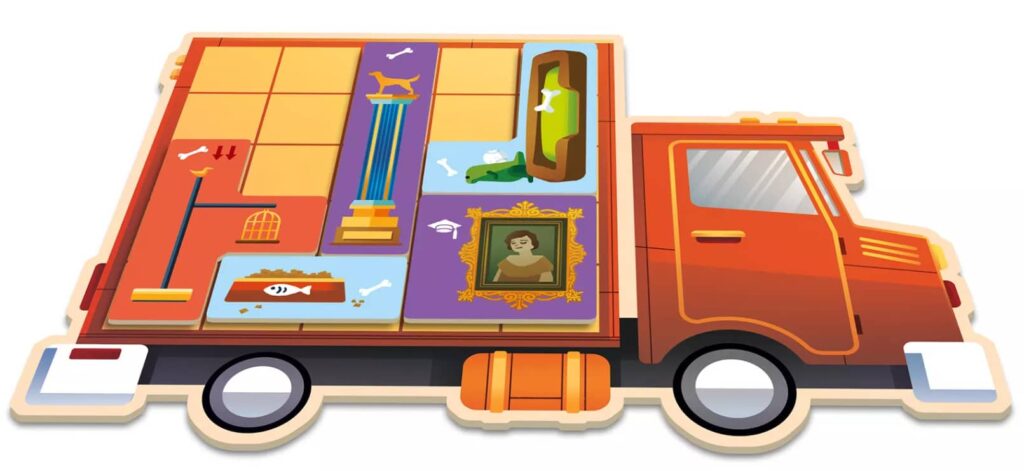 Stěhováci - náklaďák na převoz