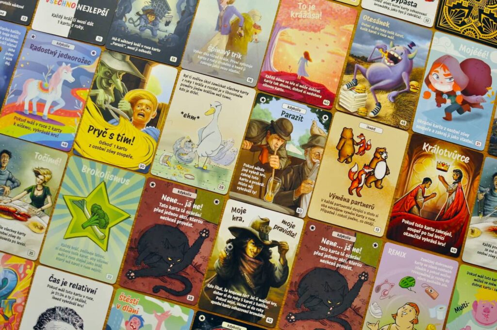 U mě dobrý - karty