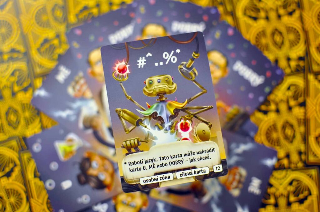 U mě dobrý - robotí jazyk