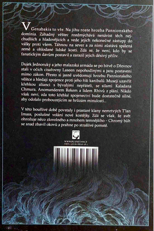 Vzpomínky ledu - zadní strana