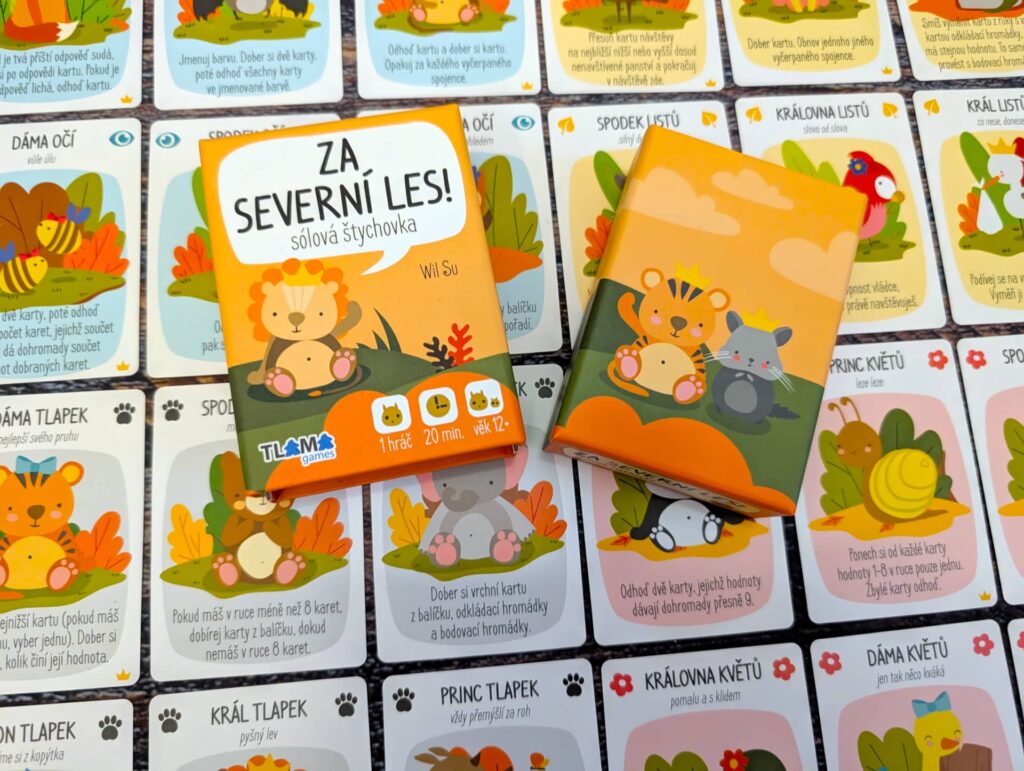 Za Severní les - desková hra