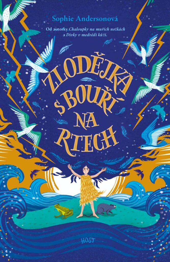 Zlodějka s bouří na rtech obálka