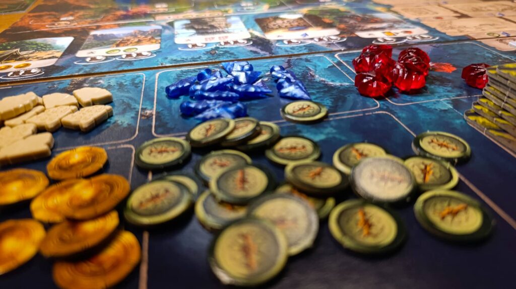 Ztracený ostrov Arnak – základní suroviny ve hře