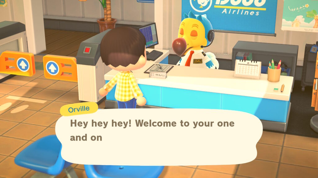 Animal Crossing: New Horizons - Nintendo Switch 2 Edition - letiště