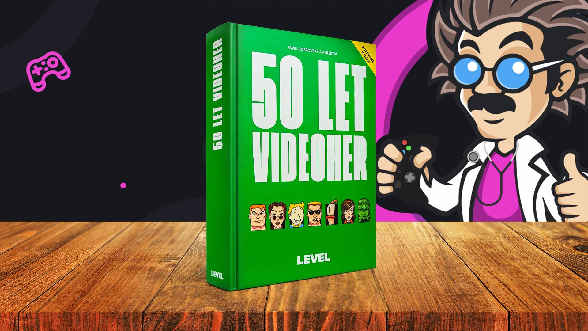 50 let videoher: Rozšířené vydání - cover