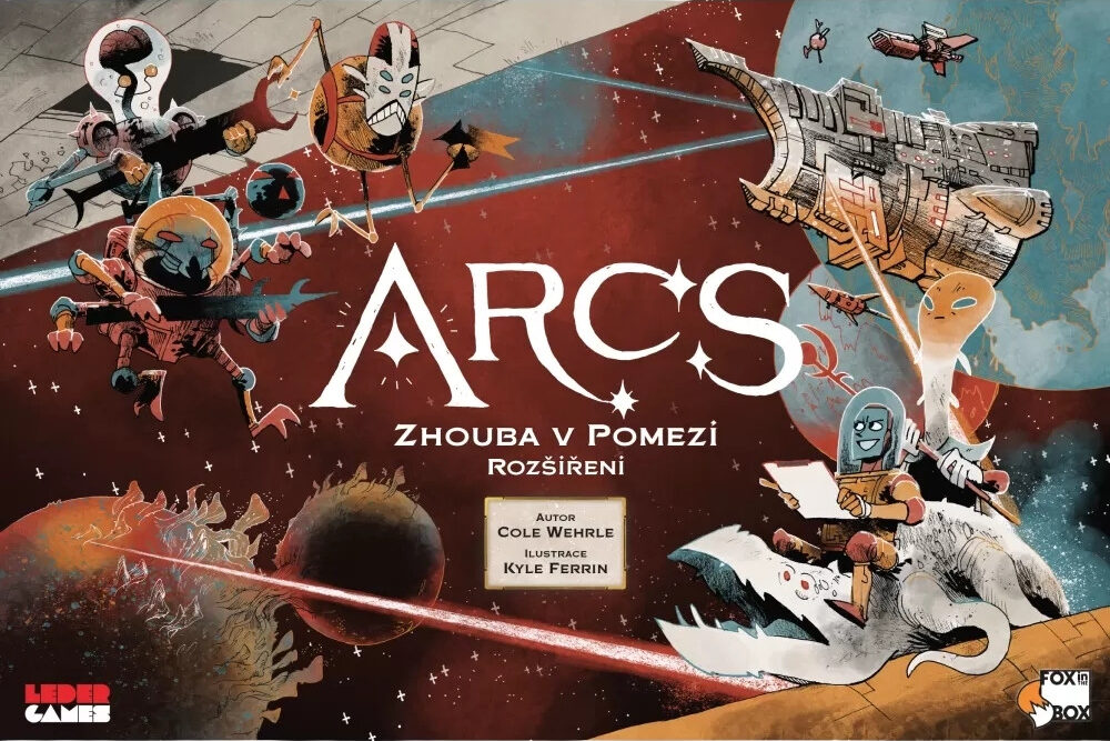 Arcs Zhouba v Pomezí - krabice