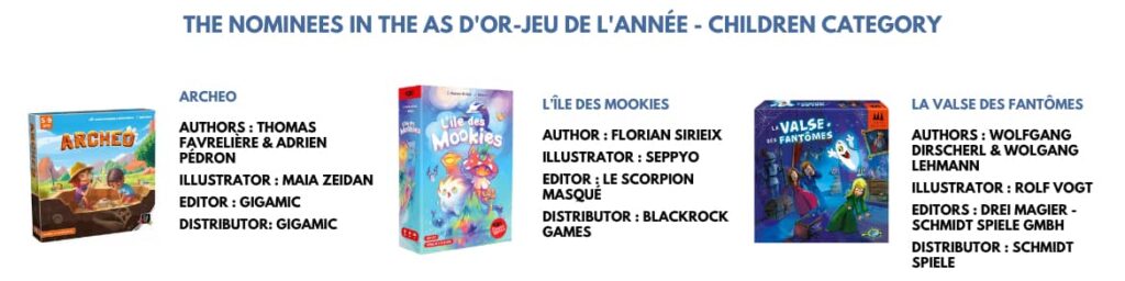 As d'O - nominovaní na dětskou hru roku