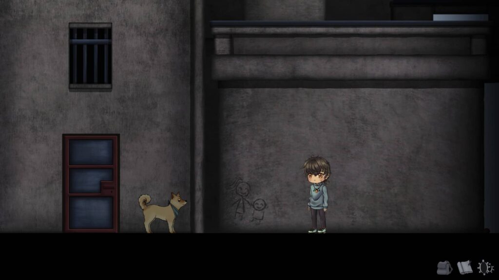 Before Sunset - pejsek a Dan