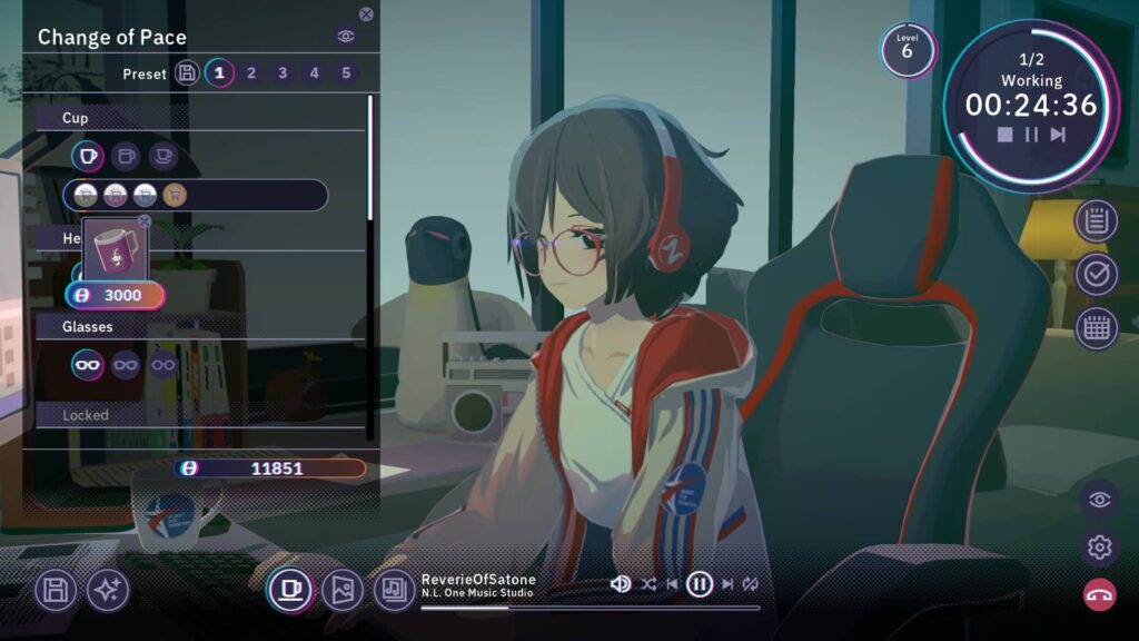 Chill with You Lo-Fi Story - dekorace