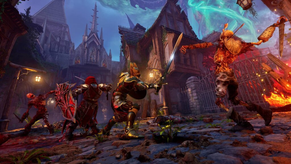 Crimson Moon - bitva ve městě