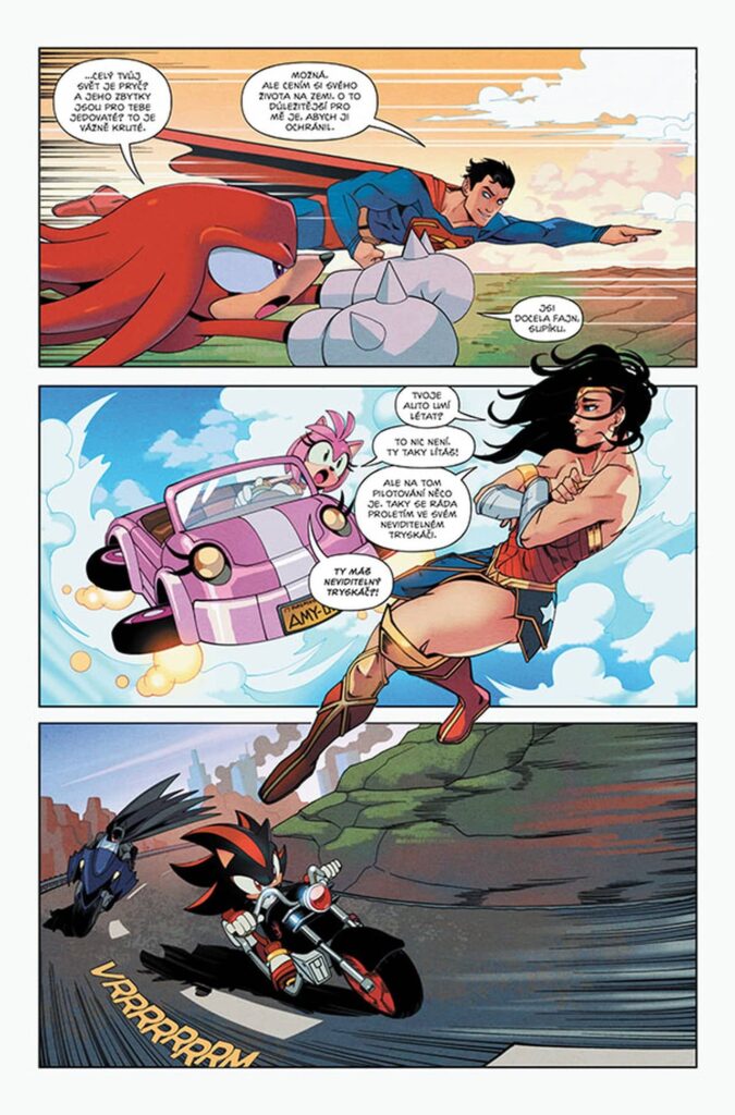 DC x Sonic the Hedgehog - ukázka 3