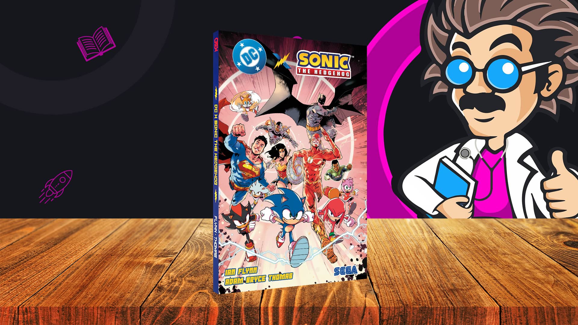 DC x Sonic the Hedgehog - úvodka