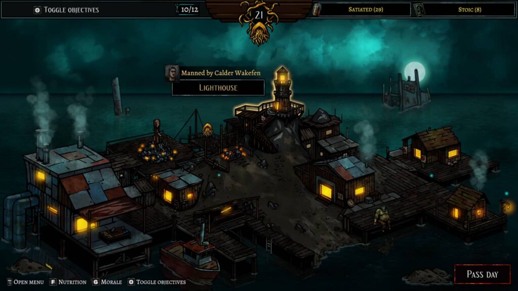 Dive or Die - městečko