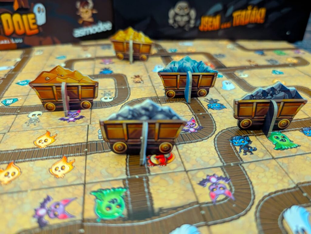 Dole v dole - hráčské vozíky