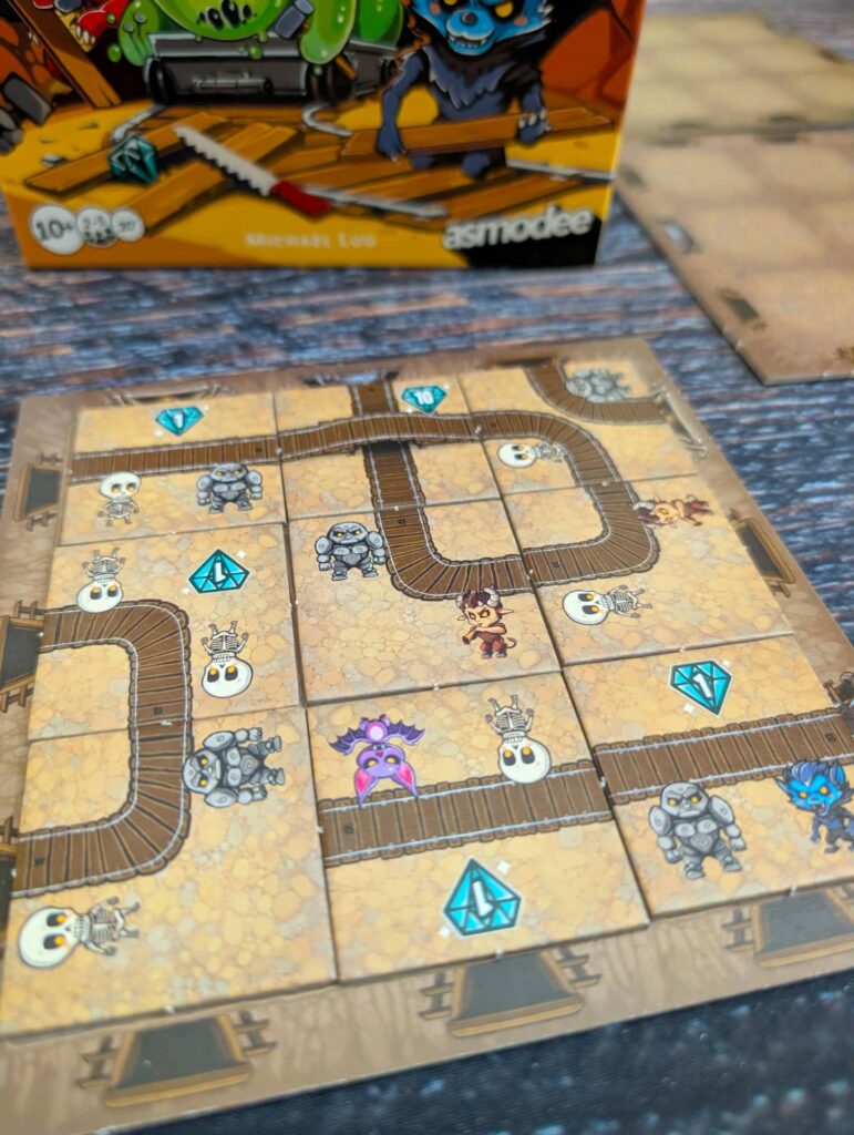 Dole v dole - kostlivci a golemové