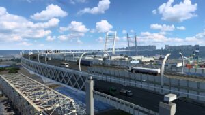 ETS2 Beyond the Baltic Sea město Petrohrad