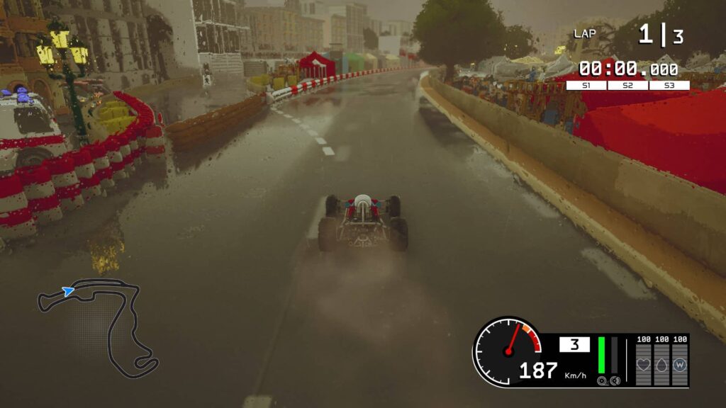 Formula Legends - kvalifikace za mokra