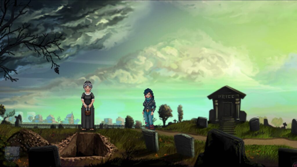 Kathy Rain - hřbitov