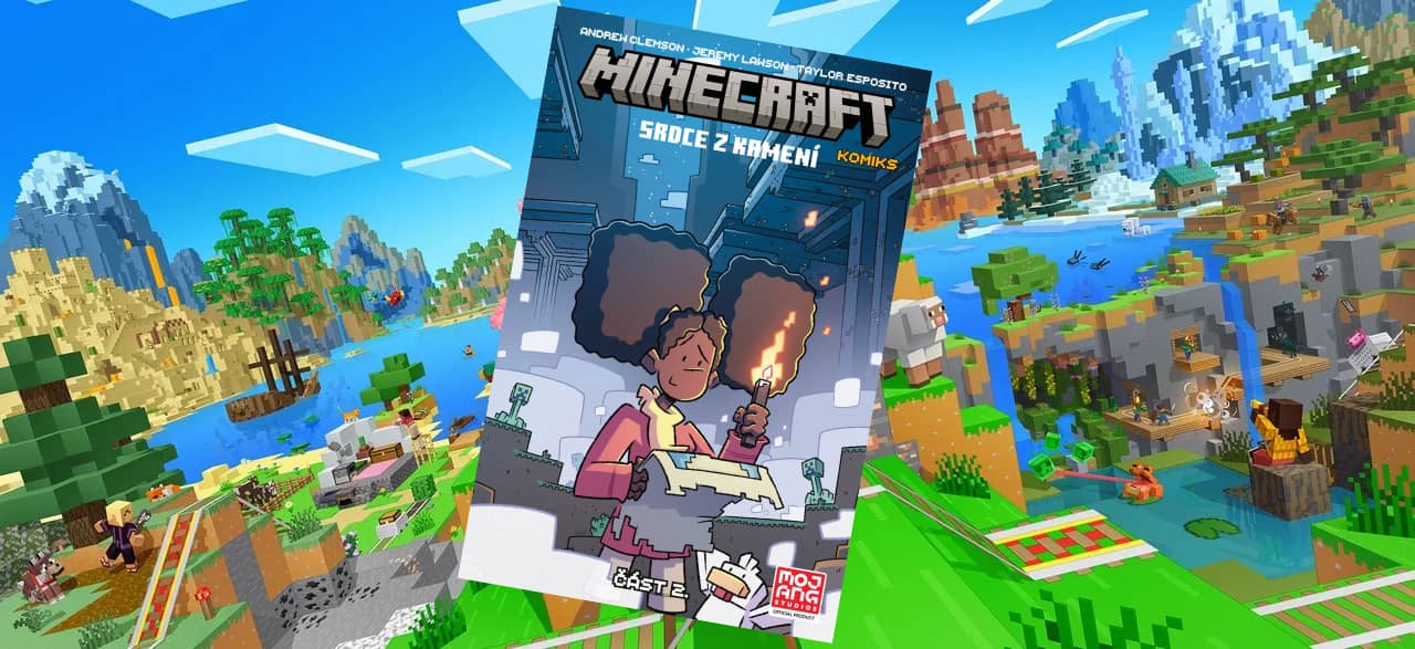 Minecraft komiks: Srdce z kamení - náhled