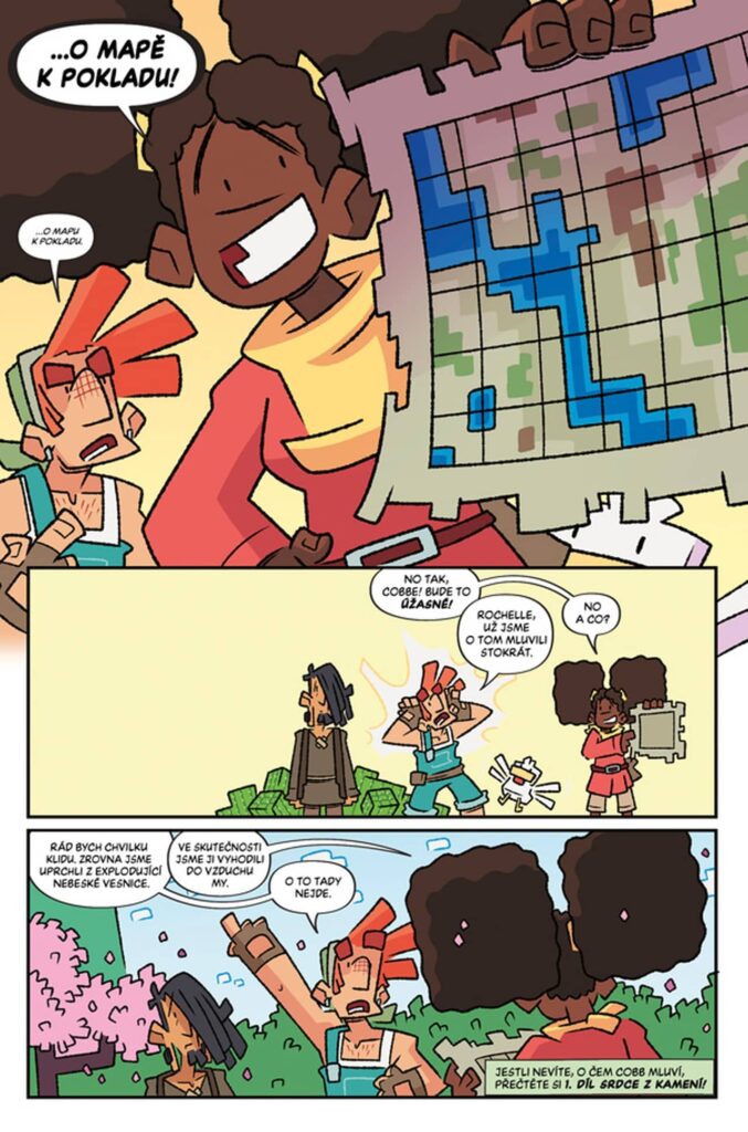 Minecraft komiks: Srdce z kamení 2 - ukázka 4