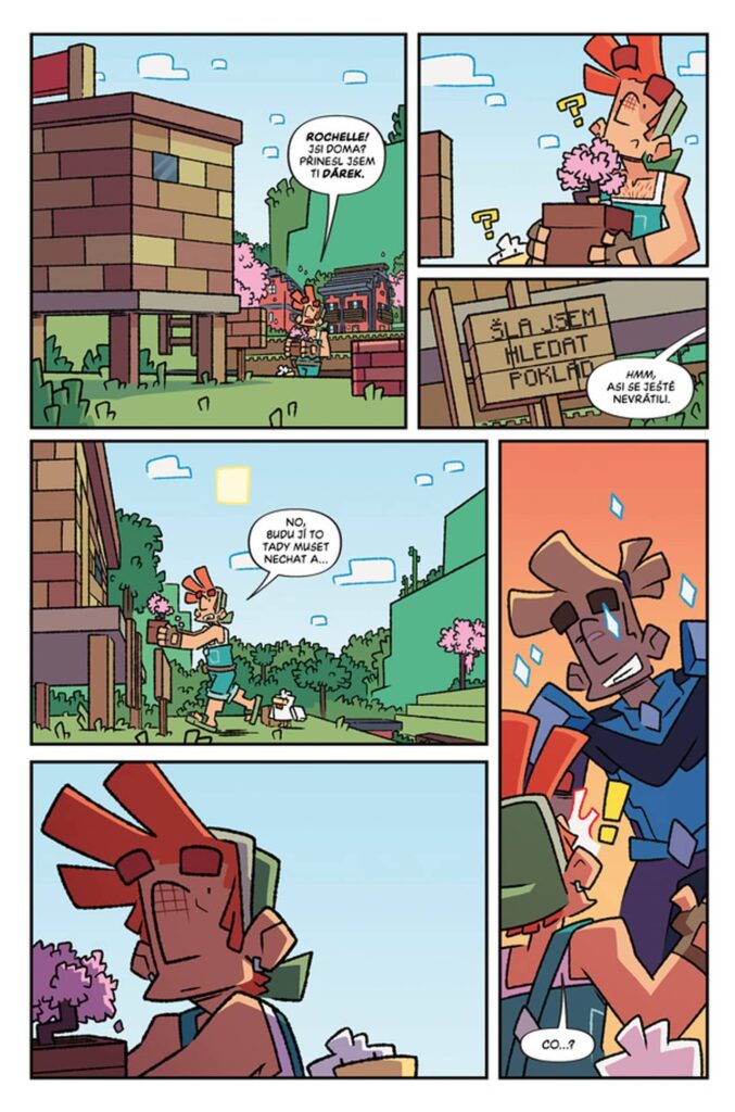 Minecraft komiks: Srdce z kamení 2 - ukázka 5