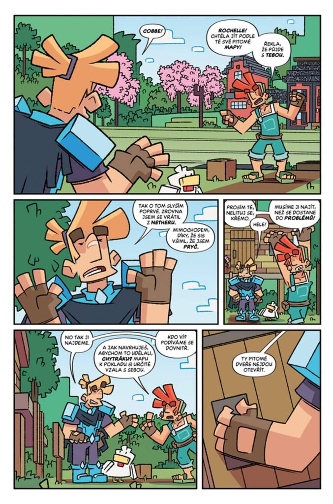 Minecraft komiks: Srdce z kamení 2 - ukázka 6