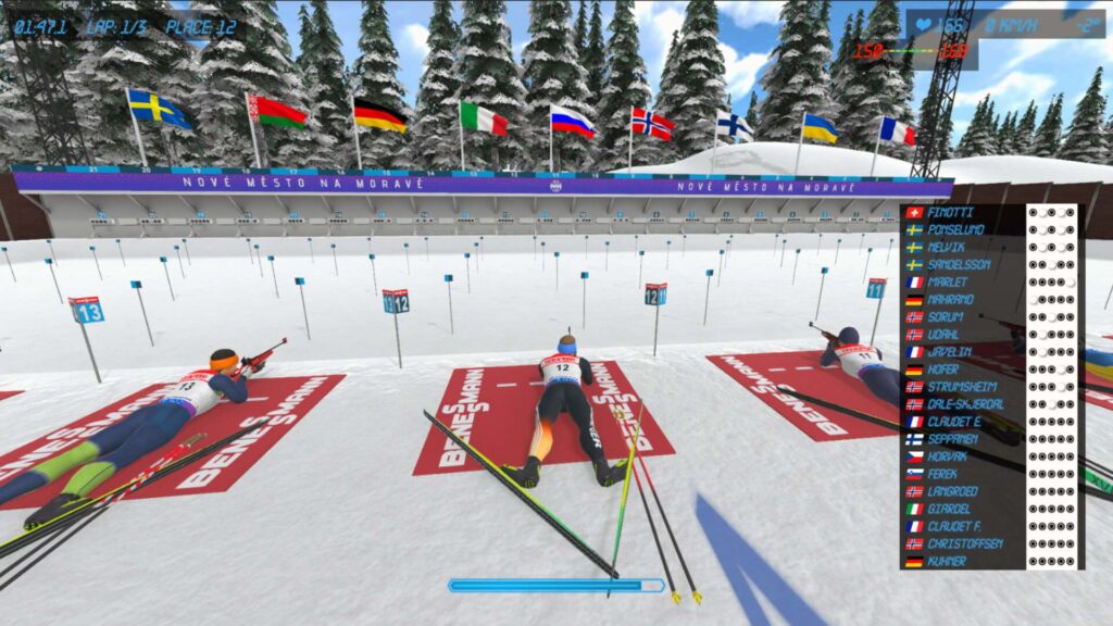 NGL Biathlon 2026 - ukázk hry