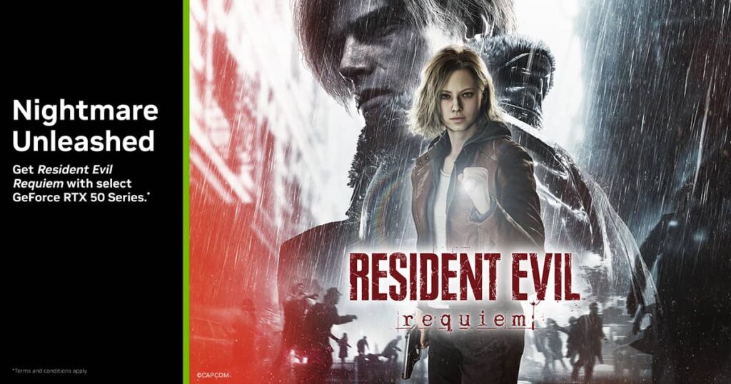 Nvidia a Resident Evil Requiem zcela zdarma