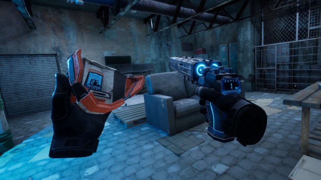 Of Lies and Rain - dýchací maska a brokovnice