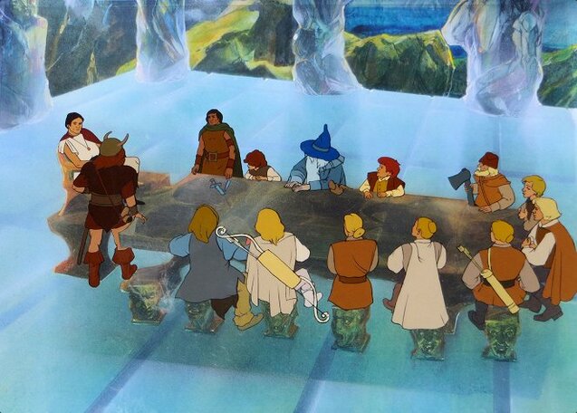 Pán prstenů 1978 - Elrondova rada