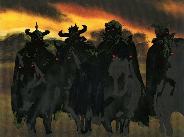 Pán prstenů 1978 - černí jezdci