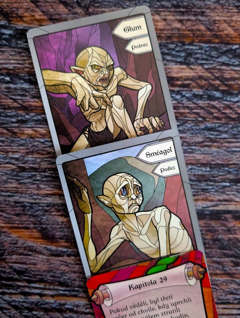 Pán prstenů: Dvě věže - Štychová karetní hra - Glum i Sméagol