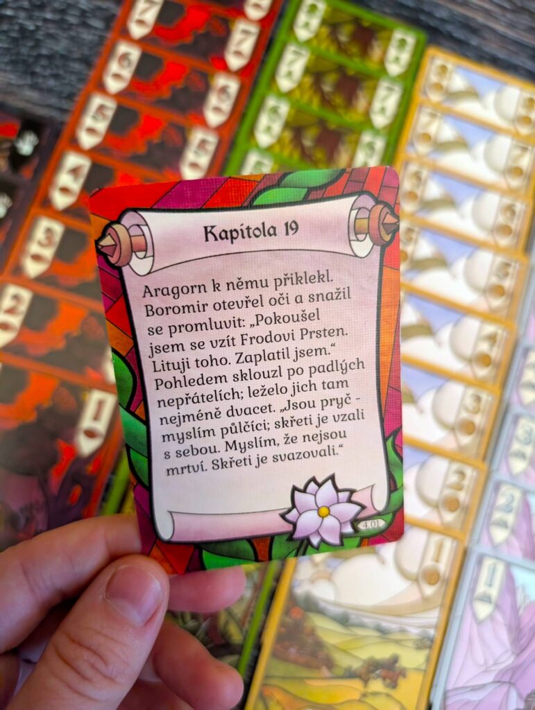 Pán prstenů: Dvě věže - Štychová karetní hra - krátký příběh na úvod