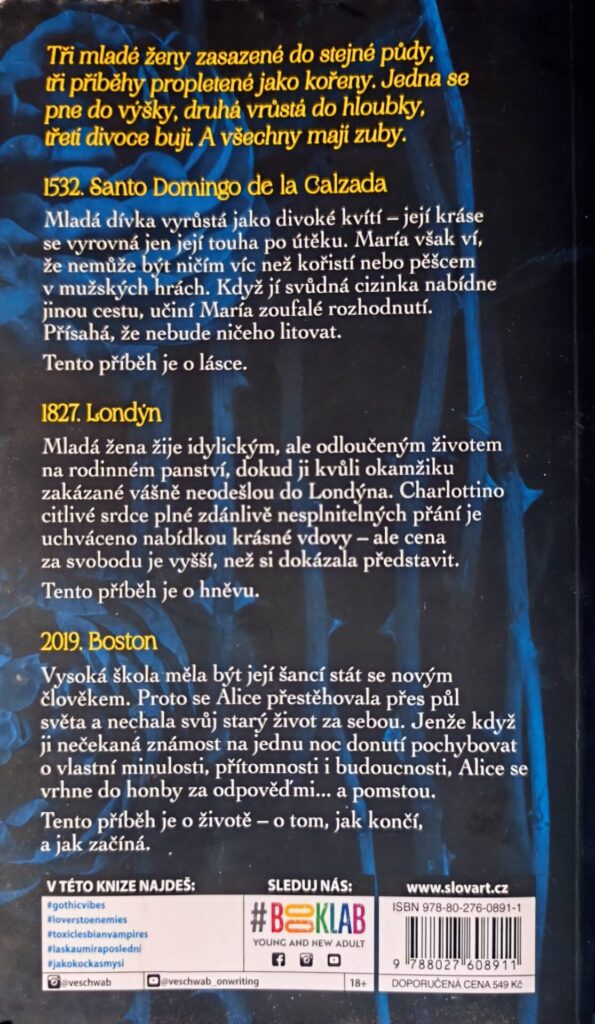 Pohřběte kosti mé v půlnoční půdě zadní stránka