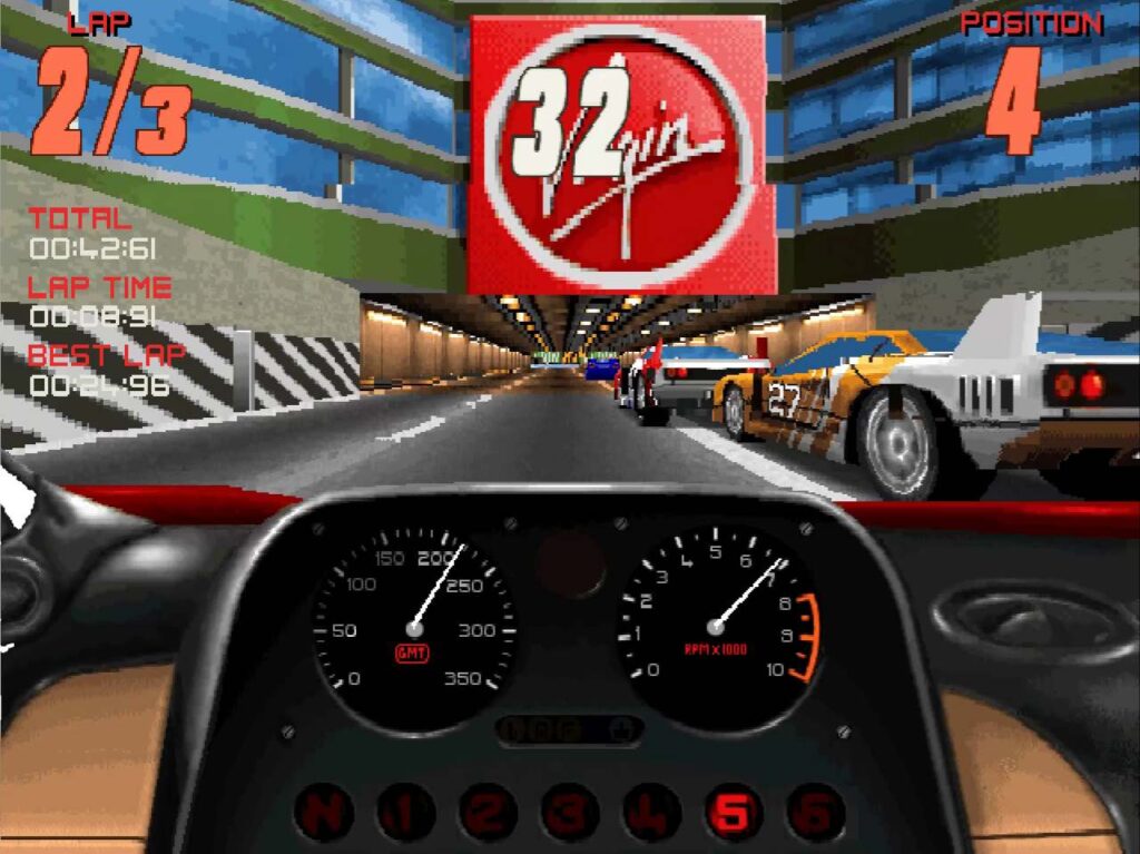 Screamer - vjezd do tunelu