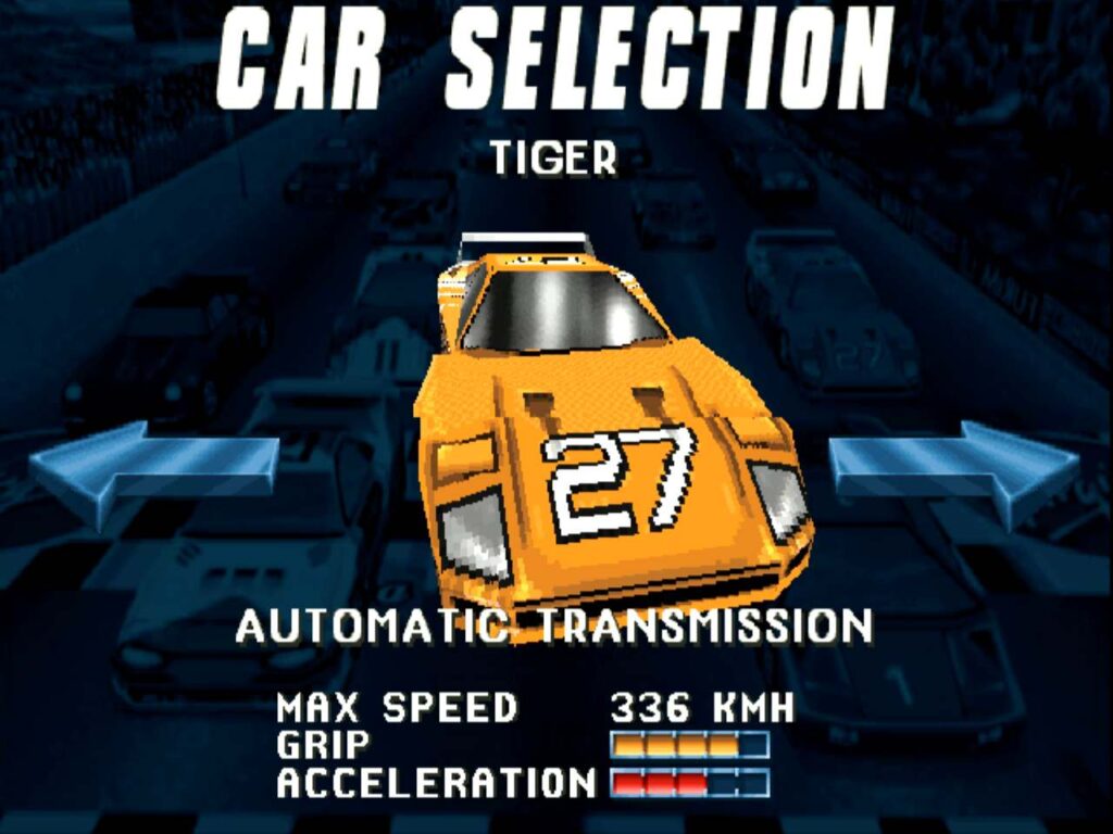 Screamer - výběr auta