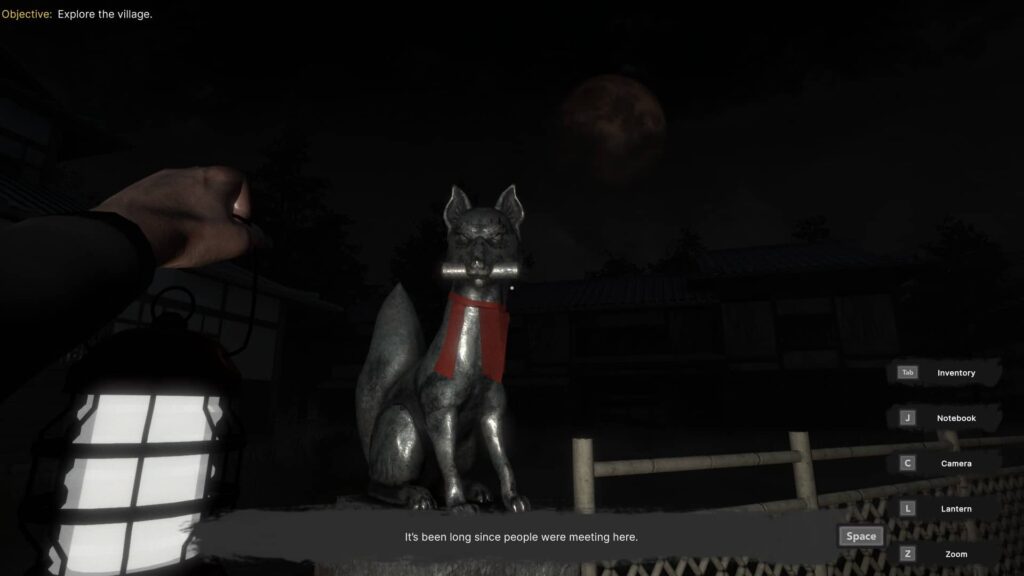 Tatari - socha lišky