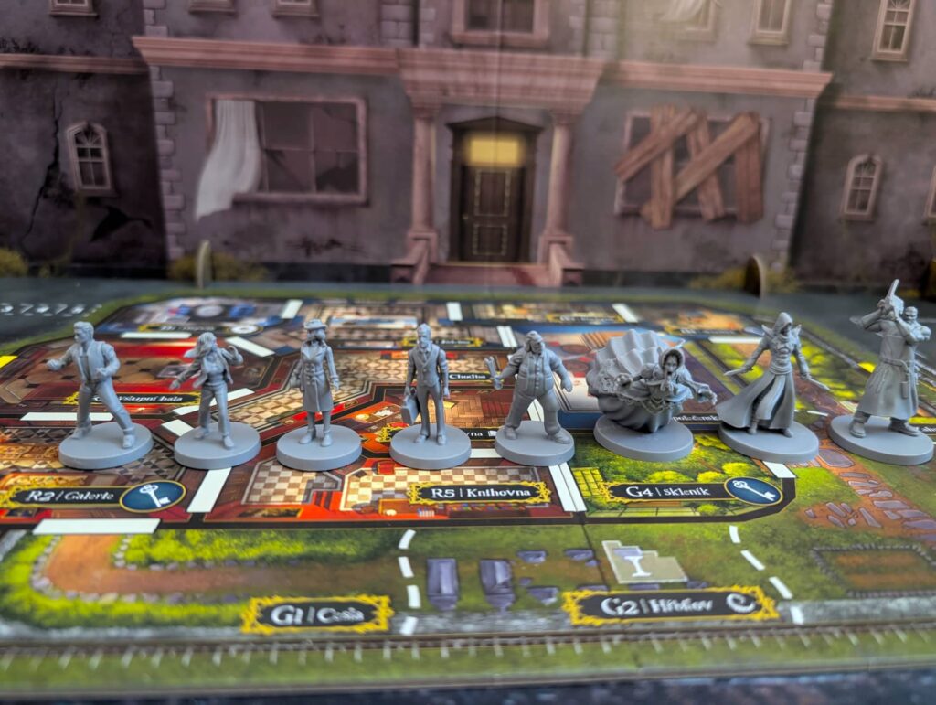 Terrorscape: Dům hrůzy - detailní figurky skvěle dokreslují atmosféru hry