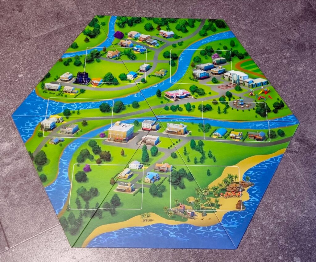 The Sims Desková hra - herní plán