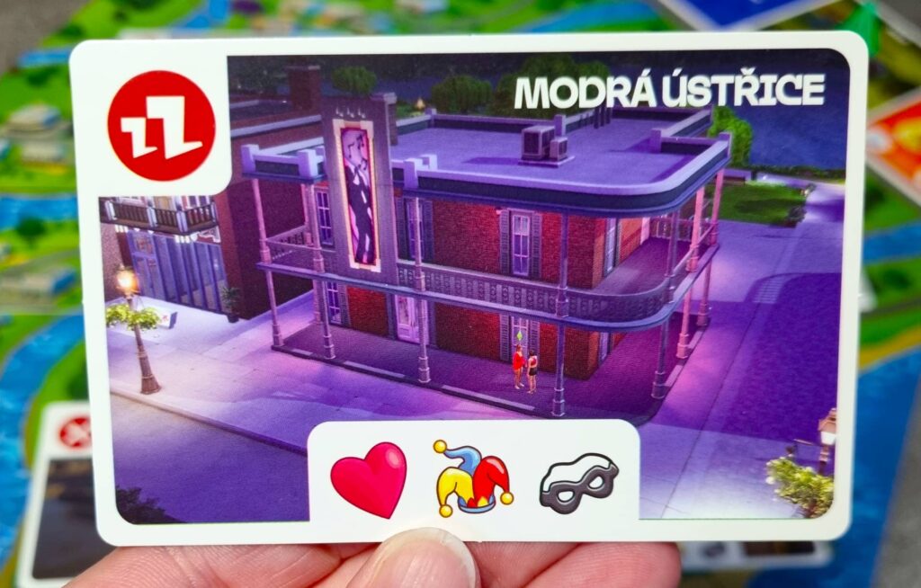 The Sims Desková hra - karta lokality